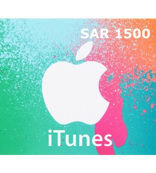 iTunes SAR 1500 Card SA Key 